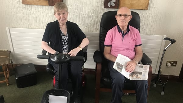 Michael and Geraldine Mooney from Castleblayney were recently informed the centre now only caters for those aged between 18 and 65