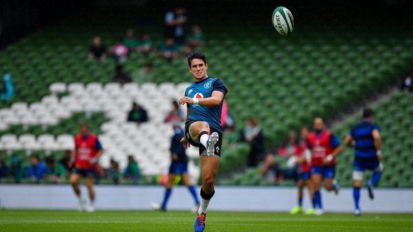 Joey Carbery is ready to fill the breach if Johnny Sexton doesn't start against Canada