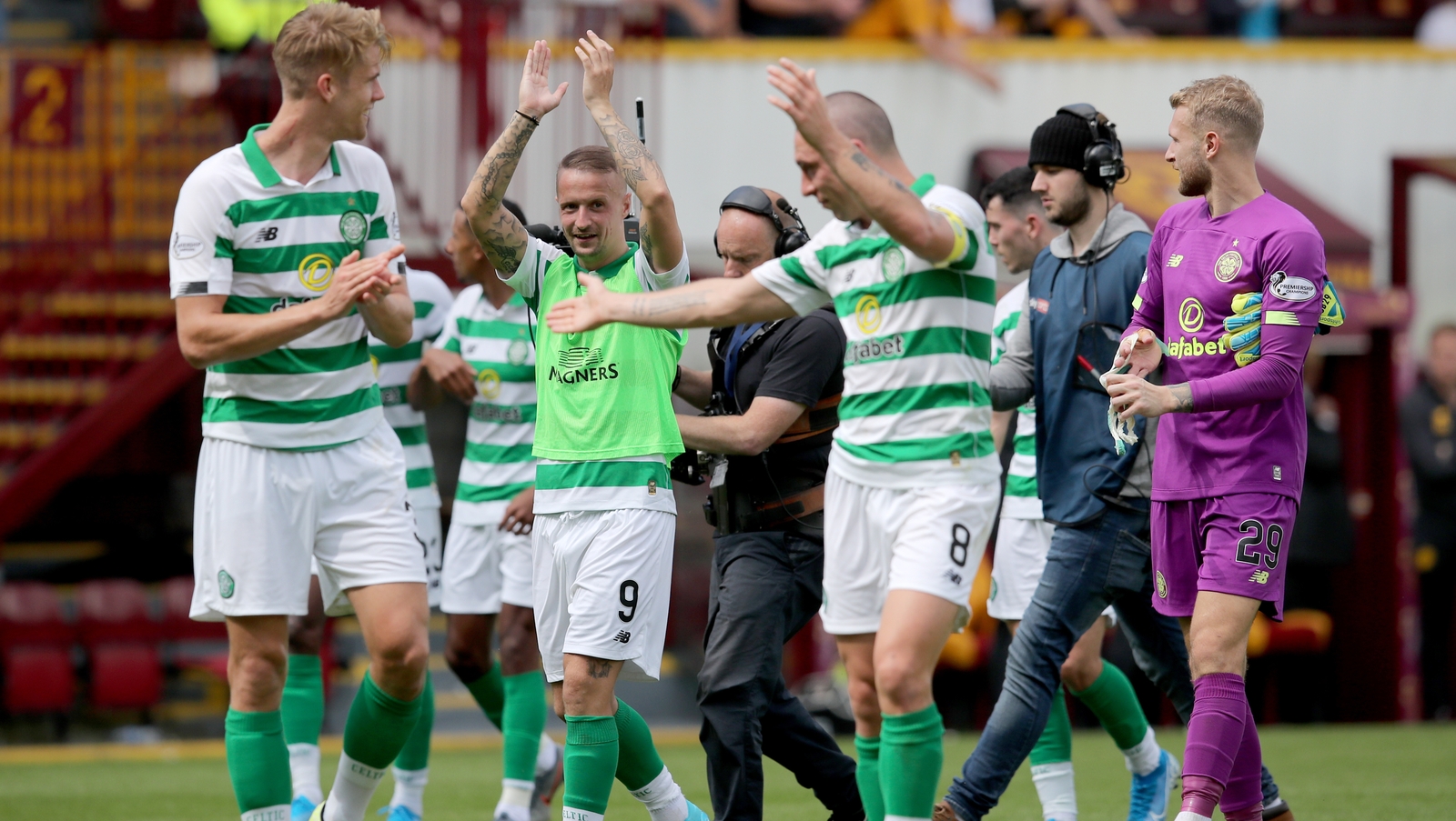 Celtic fightback to put five past Motherwell