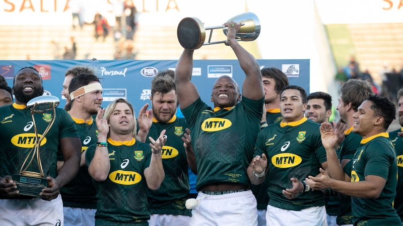 South Africa claim first silverware for a decade after demolishing Argentina