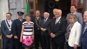President Michael D Higgins opened the 2019 Fleadh Cheoil this afternoon