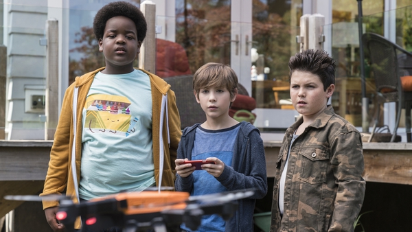 Keith L. Williams, Jacob Tremblay and Brady Noon in Good Boys