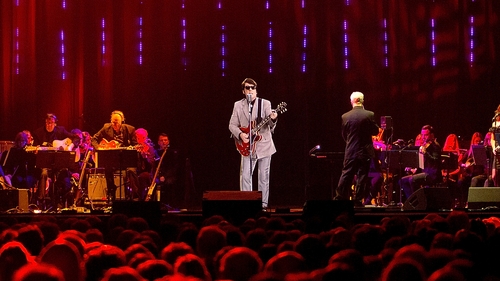 Is this the real Roy Orbison or a hologram? "Perhaps the most haunting aspect is the possibility of bringing artists back for an on-stage life after death experience"