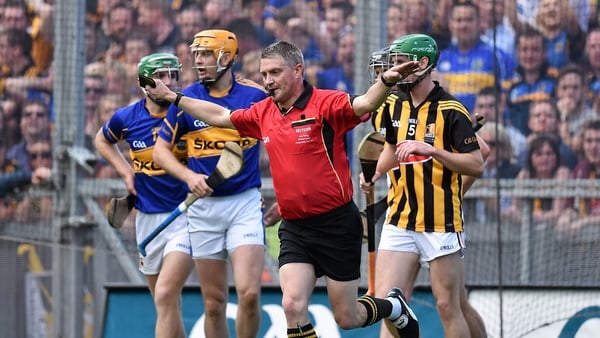 Barry Kelly refereed four All-Ireland hurling finals