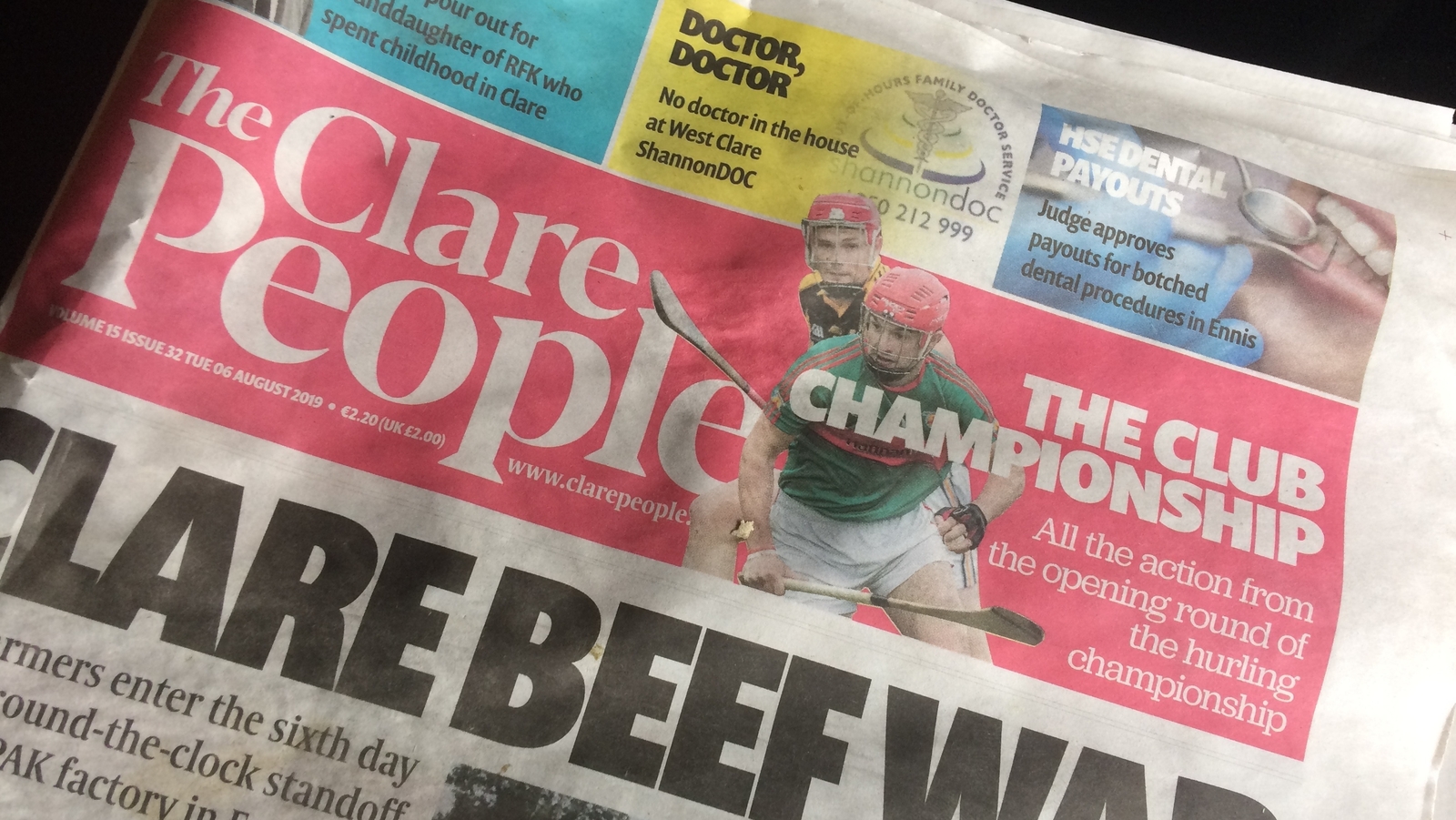 The Clare People newspaper to cease publication
