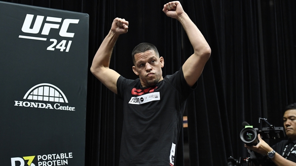 All eyes are on Nate Diaz this weekend
