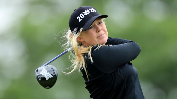 Meadow finished on 10-under par, one shot clear of Charley Hull