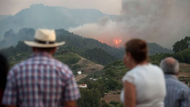 5,000 evacuated as Canary Islands wildfire rages
