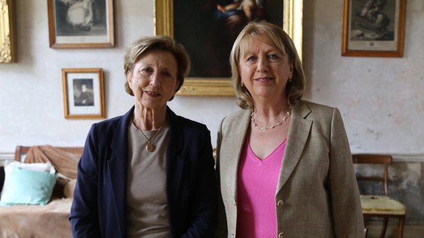 Olivia O Leary and Mary McAleese