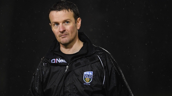 Collie O'Neill has departed as UCD manager