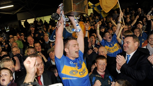 A young Pádraic Maher lifts the cup in 2010