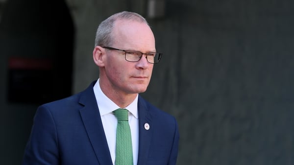 Simon Coveney accused the UK of reneging on commitments already made