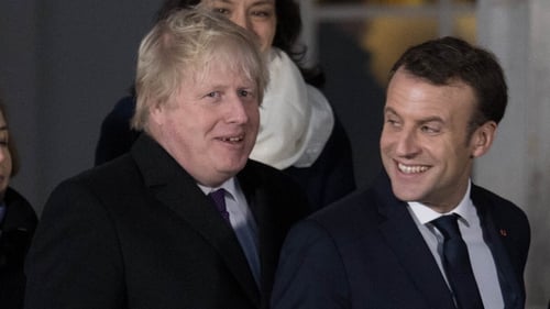 Boris Johnson and Emmanuel Macron will hold talks at Downing Street
