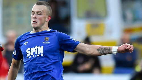 Michael O'Connor has left Waterford FC for the Scottish Premiership