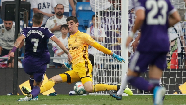 Sergi Guardiola scores to give Real Valladolid a point