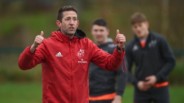 O'Connell working with Munster Rugby