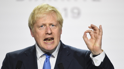 Boris Johnson said he thinks the people want Brexit sorted