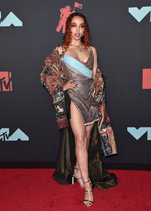 FKA Twigs in Sophia Webster. Photo: Getty.