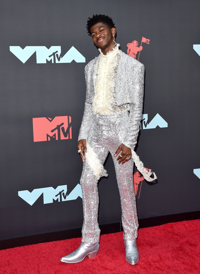 Lil Nas X in Christian Cowan. Photo: Getty.