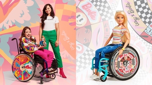 A special Barbie-scale edition for the Barbie with Wheelchair doll has also been created