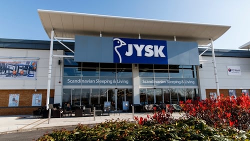 The Naas store performed second best out of 1,200 stores across the JYSK Nordic division of the JYSK Group in its opening month