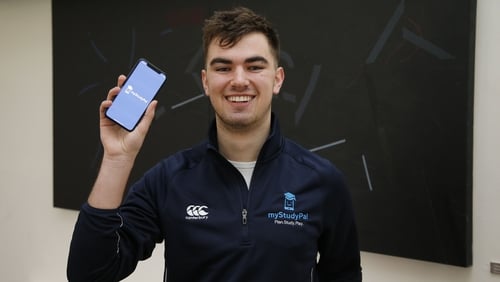 Mark Nealon with myStudyPal app