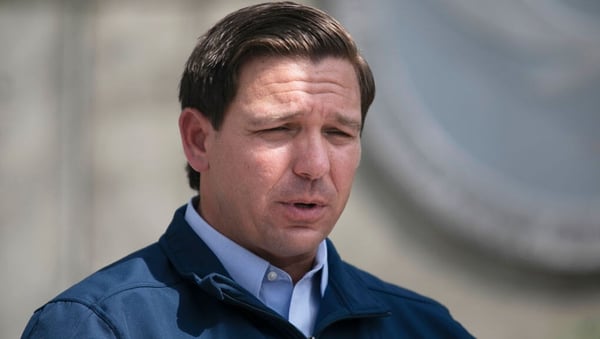 Florida governor Ron DeSantis has seen his approval ratings plummet since May when he boasted that the virus was contained