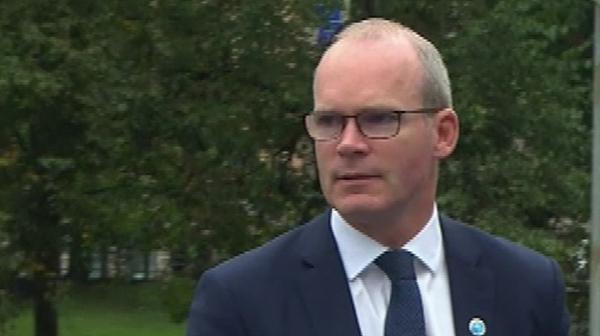 Simon Coveney said nothing credible had come from the UK regarding the backstop