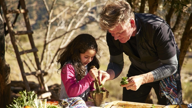 Gordon Ramsay in Uncharted (National Geographic/Mark Johnson/PA)