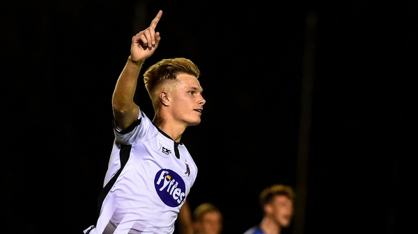 Daniel Cleary scored twice for Dundalk