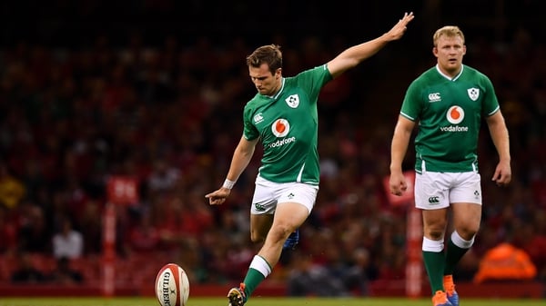 Jack Carty will start only his second game for Ireland