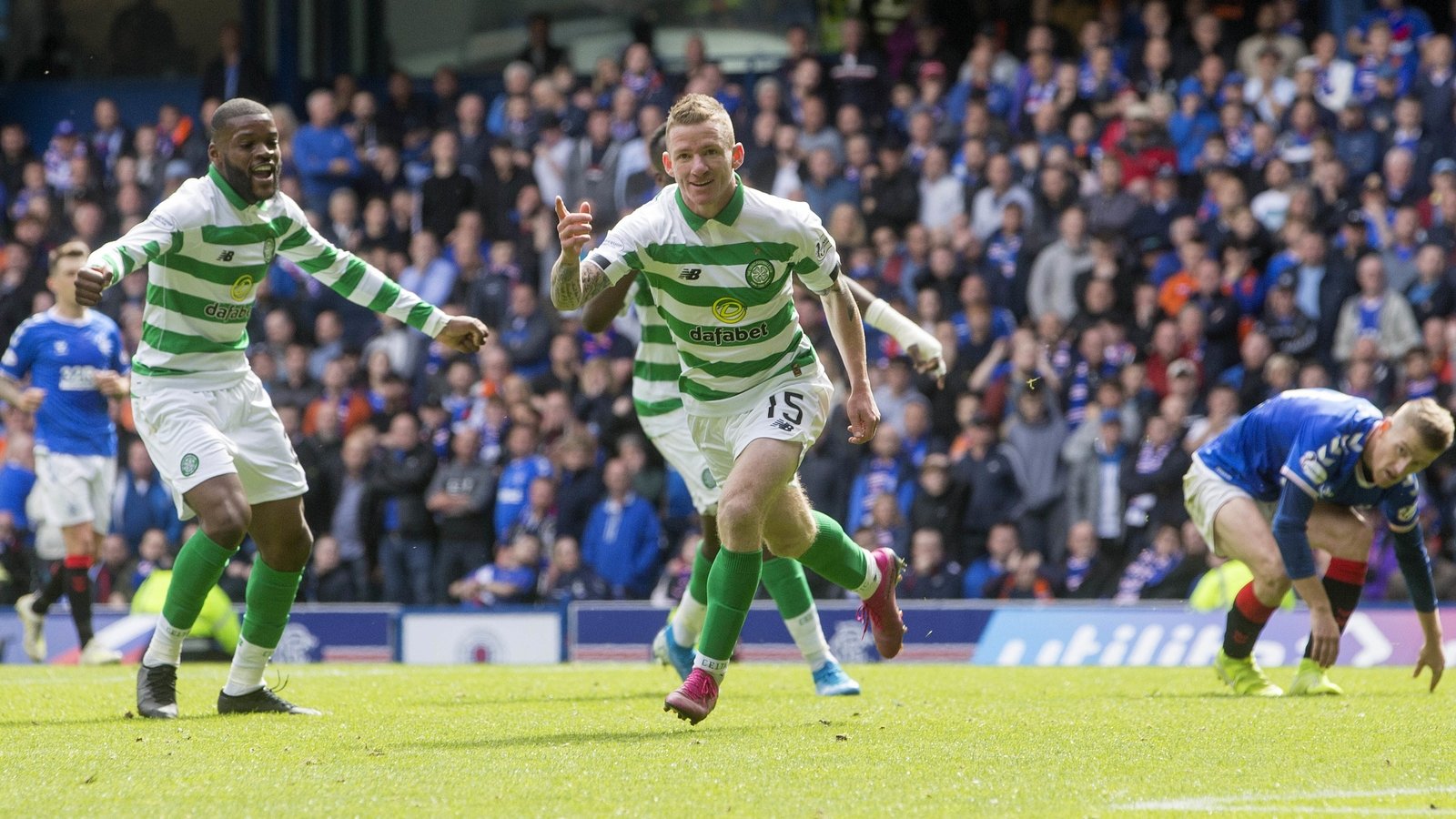 Hayes with the insurance as Celtic defeat Rangers