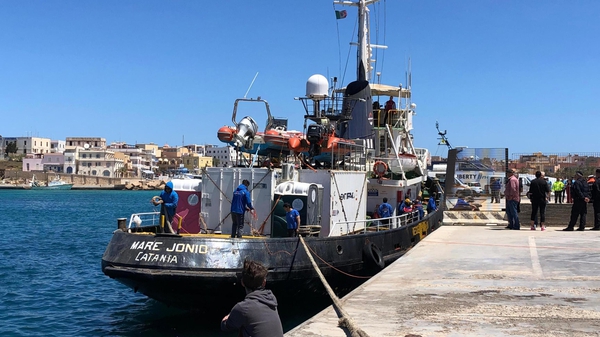 The Mare Jonio has been seized at Lampedusa