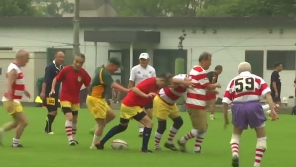 Rugby keeps the players active and offers a ready-made social life