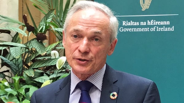 Richard Bruton says Ireland is implementing Climate Action Plan
