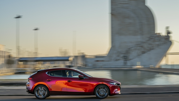 Mazda's all-new 3 does'nt conform to standard hatchback rules.