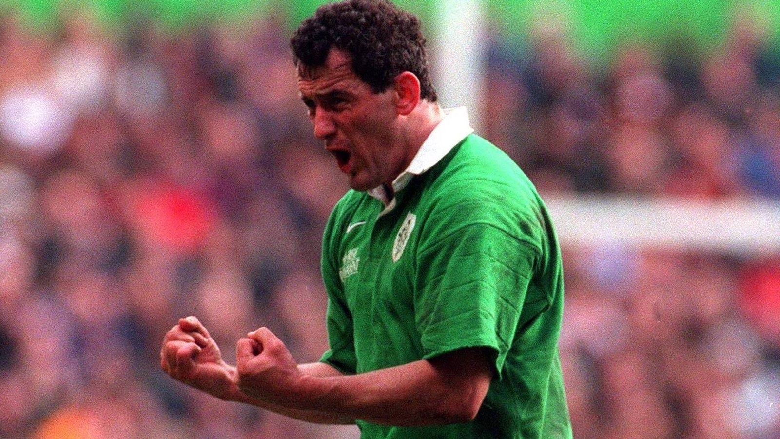 Image - Eric Elwood recovered from an early missed penalty