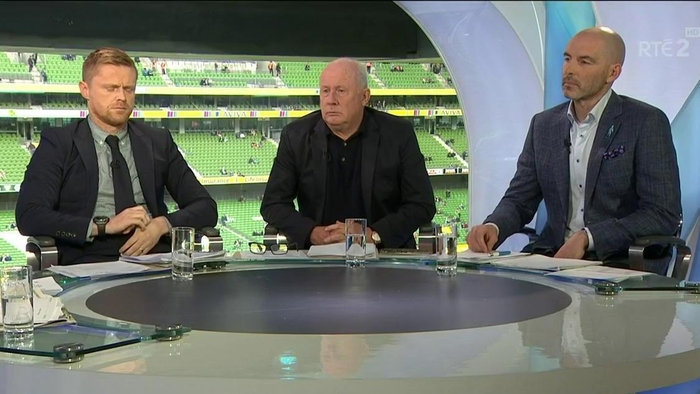 rte champions league panel tonight