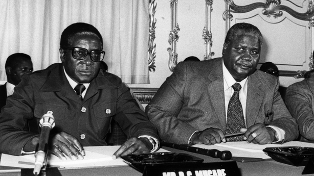 Image result for robert mugabe  black and white