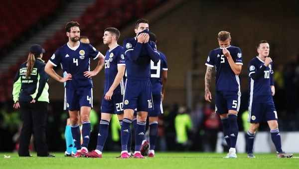 Scotland suffered defeat at home to Russia
