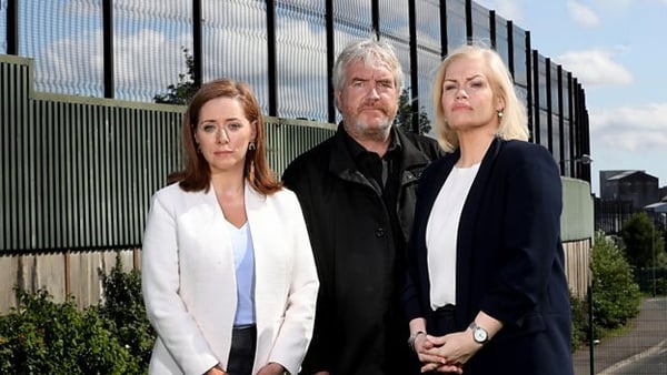 BBC reporters Jennifer O'Leary Darragh MacIntyre and Mandy McAuley