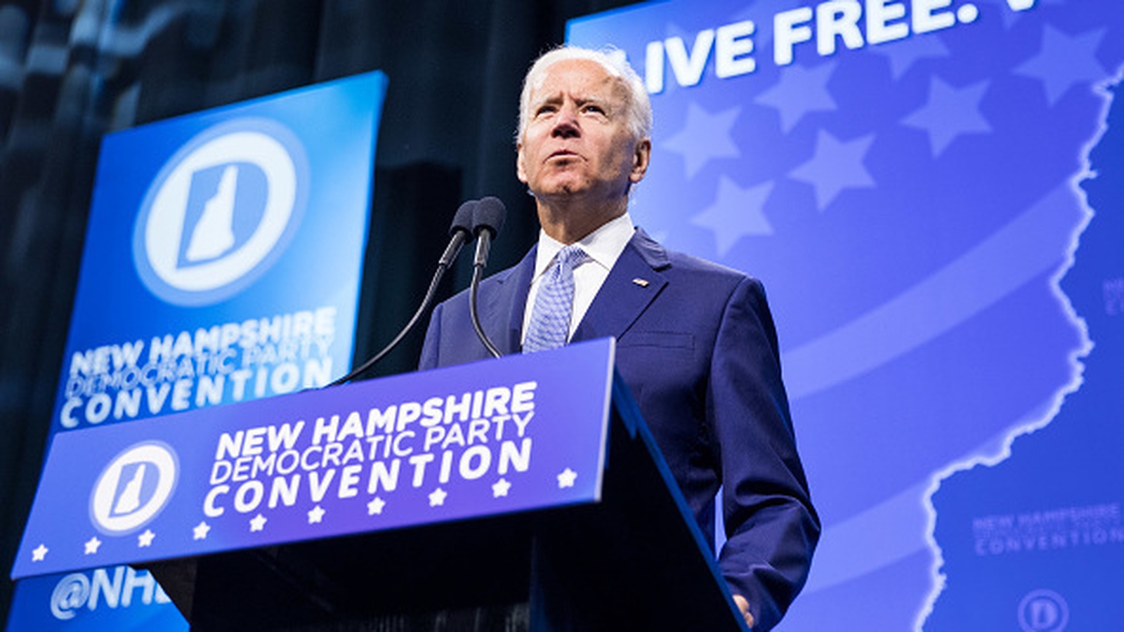 Biden keeps poll lead, Trump faces challenger