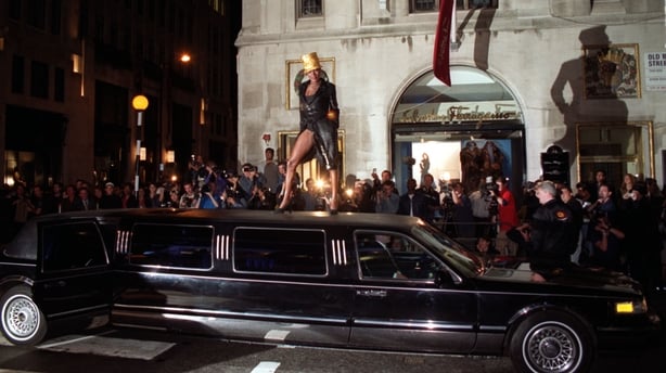 Model Grace Jones wears a hat creation by Philip Treacy (William Conran/PA)