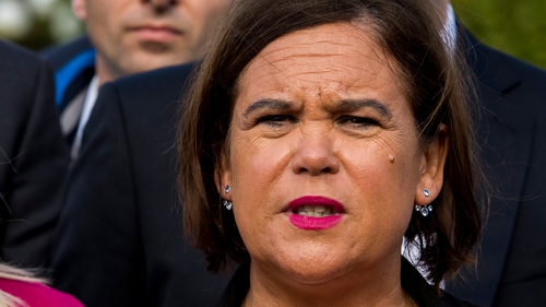 Mary Lou McDonald said there can be no return to a hard border