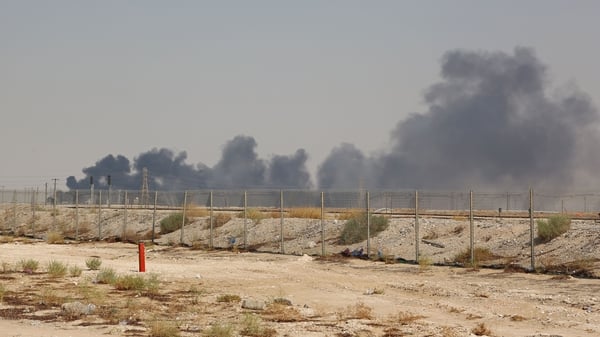 The pre-dawn drone attack on the Saudi Aramco facilities sparked several fires