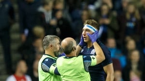 Ritchie suffered the injury at Murrayfield last weekend