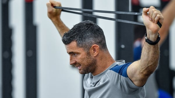 Rob Kearney will test out his calf during training on Wednesday