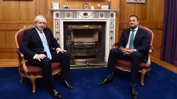 Leo Varadkar said he had congratulated Boris Johnson on his election victory (File pic)