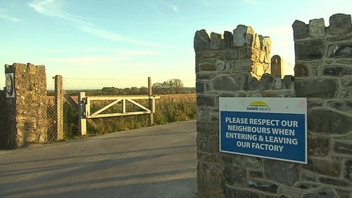 The blockade has ended outside the Dawn Meats plant in Co Meath