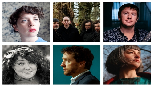 RTÉ Radio 1 Folk Awards nominees (clockwise, from top left) Lisa O'Neill, The Gloaming, Daoirí Farrell, Ríoghnach Connolly, Colm Mac Con Iomaire and Inni K